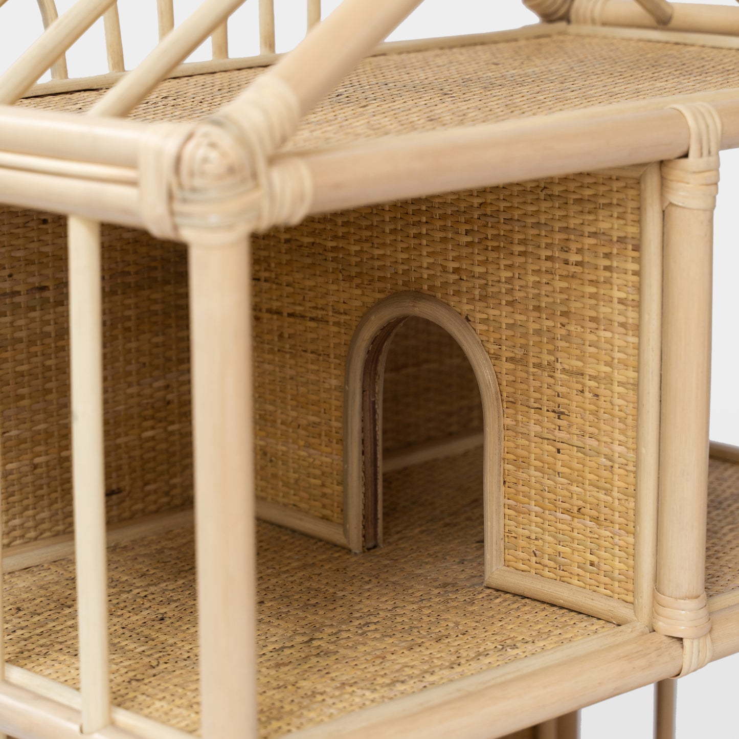 Haven Rattan Dollhouse