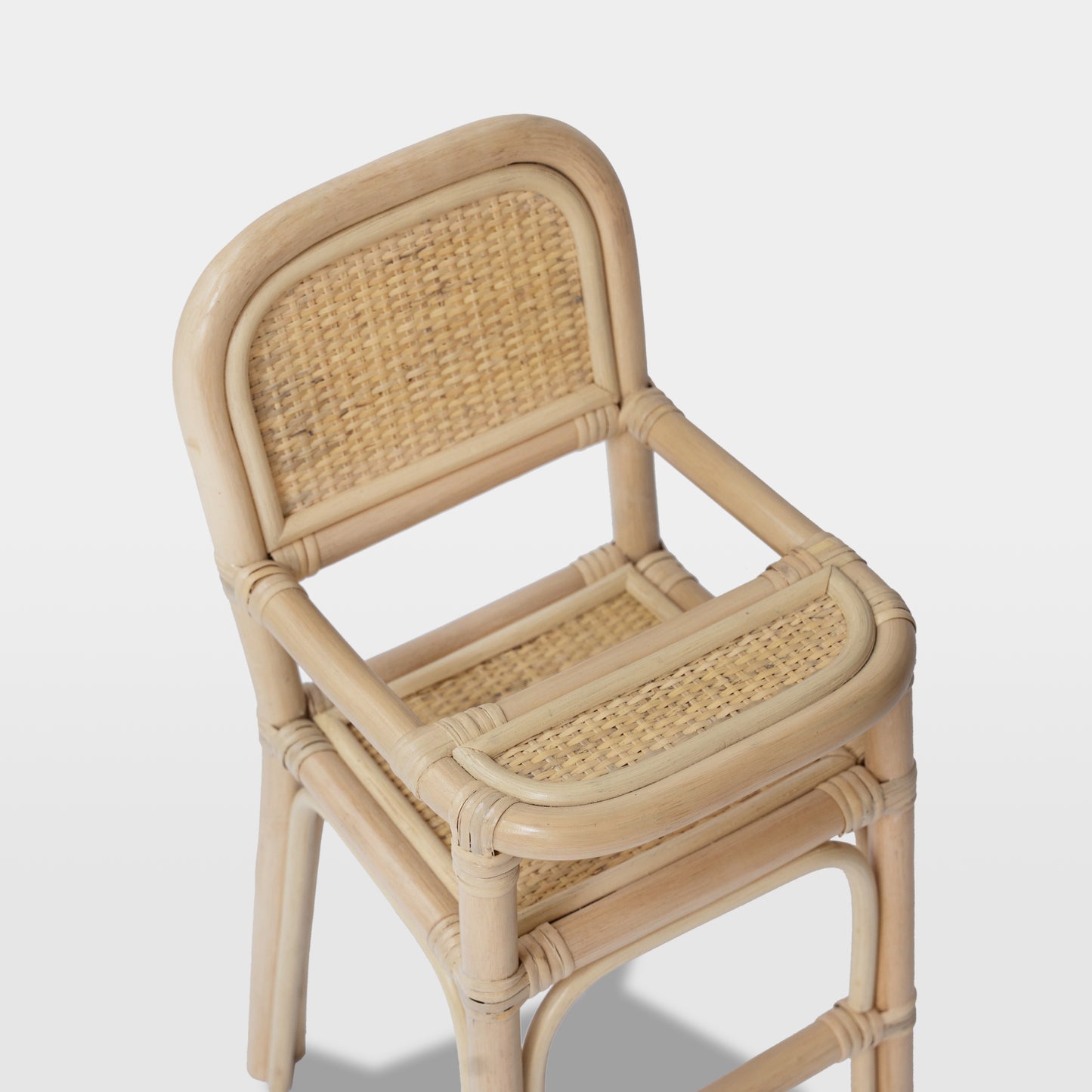 Rattan Doll Highchair