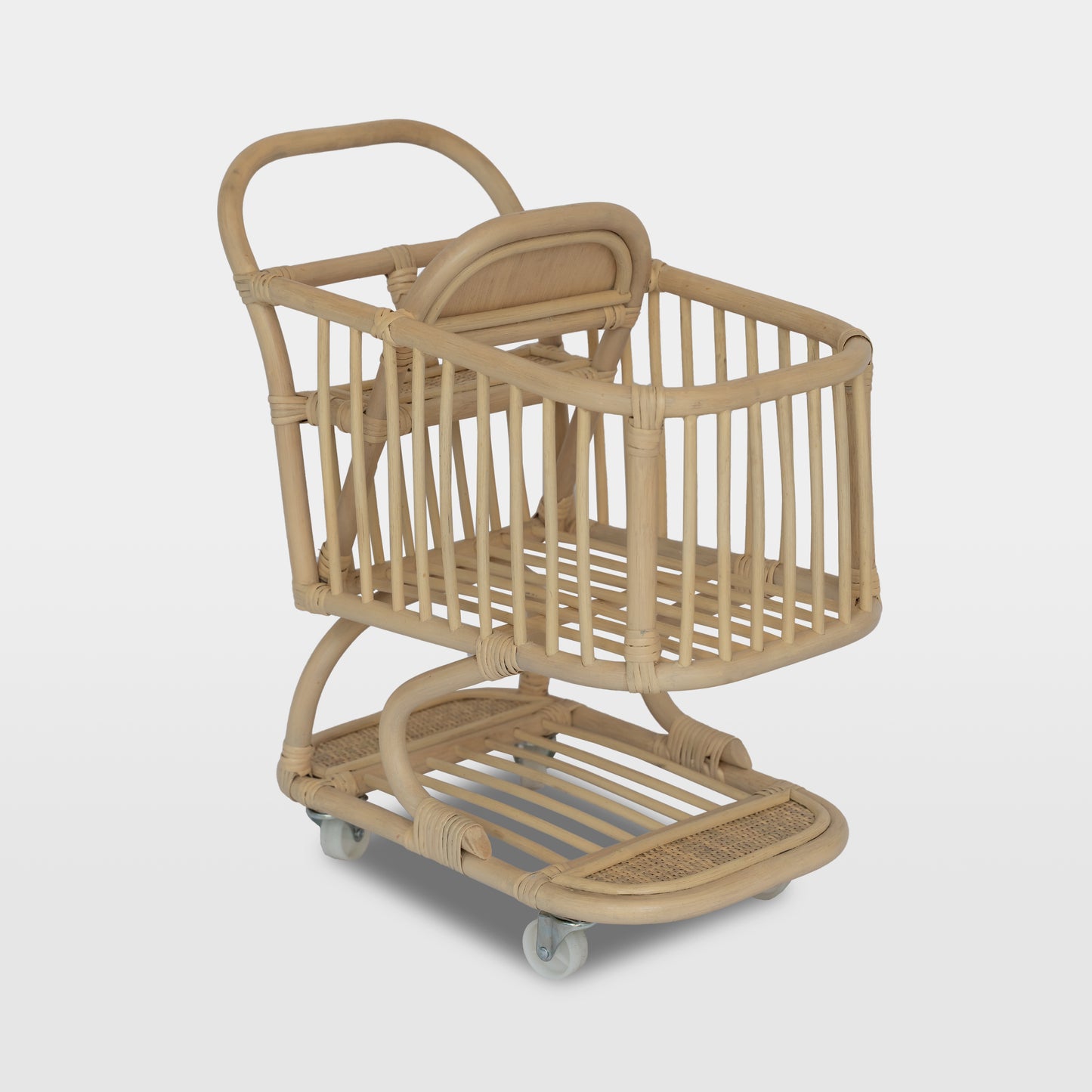 Rattan Shop Cart