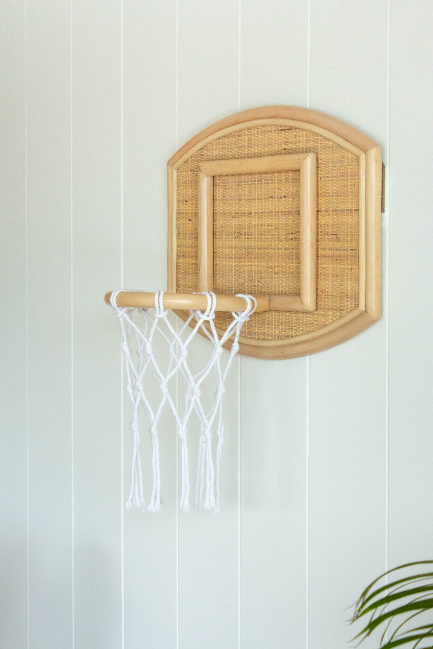 Rattan Basketball Hoop