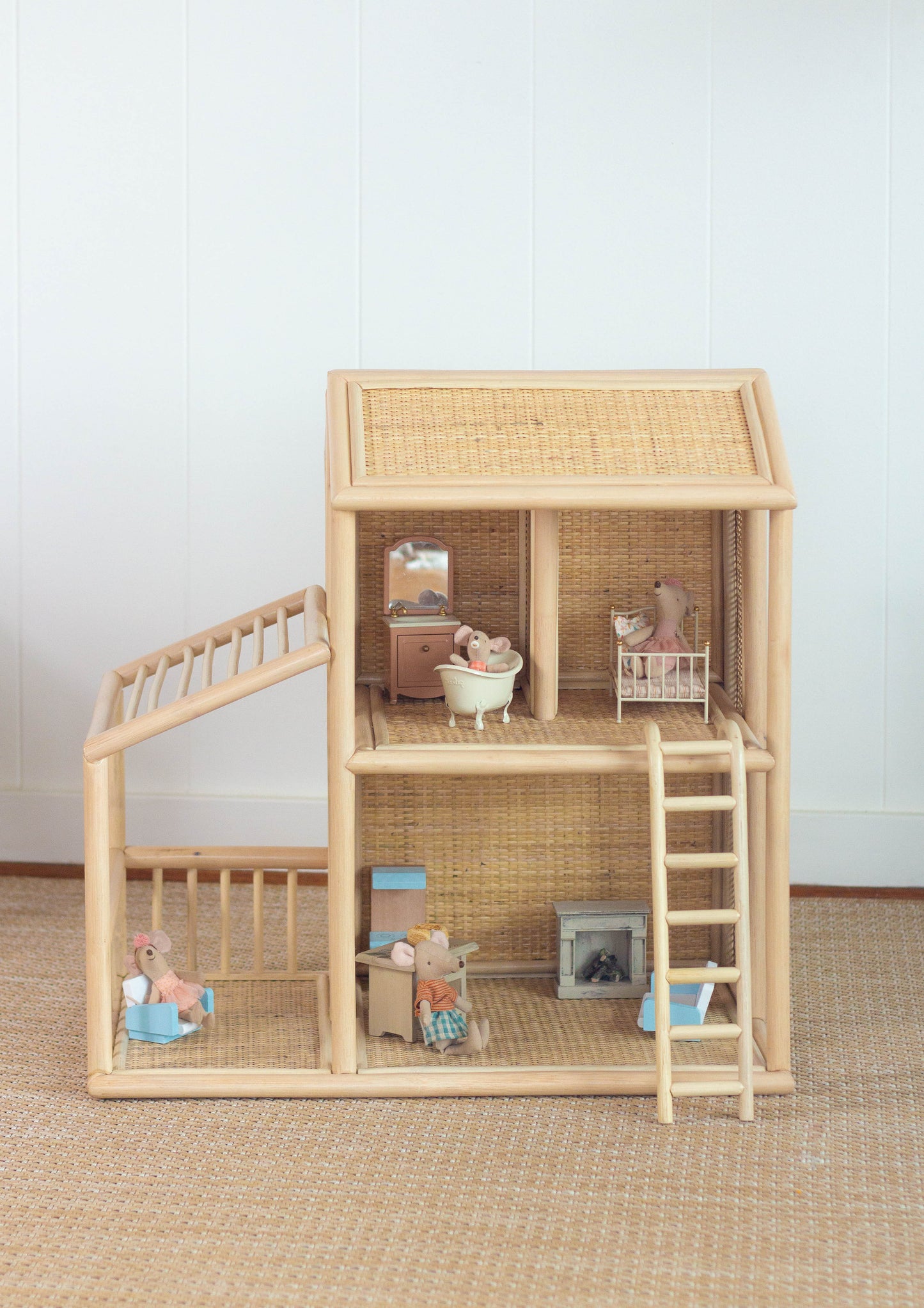 Elle Rattan Dollhouse