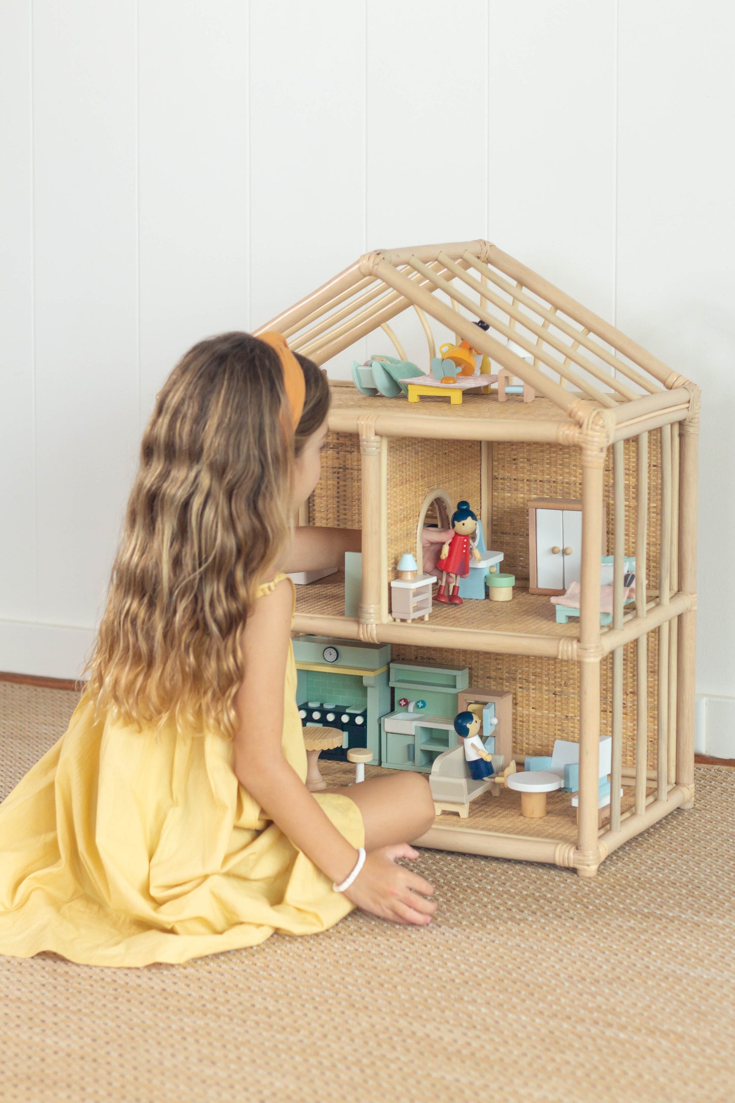 Haven Rattan Dollhouse